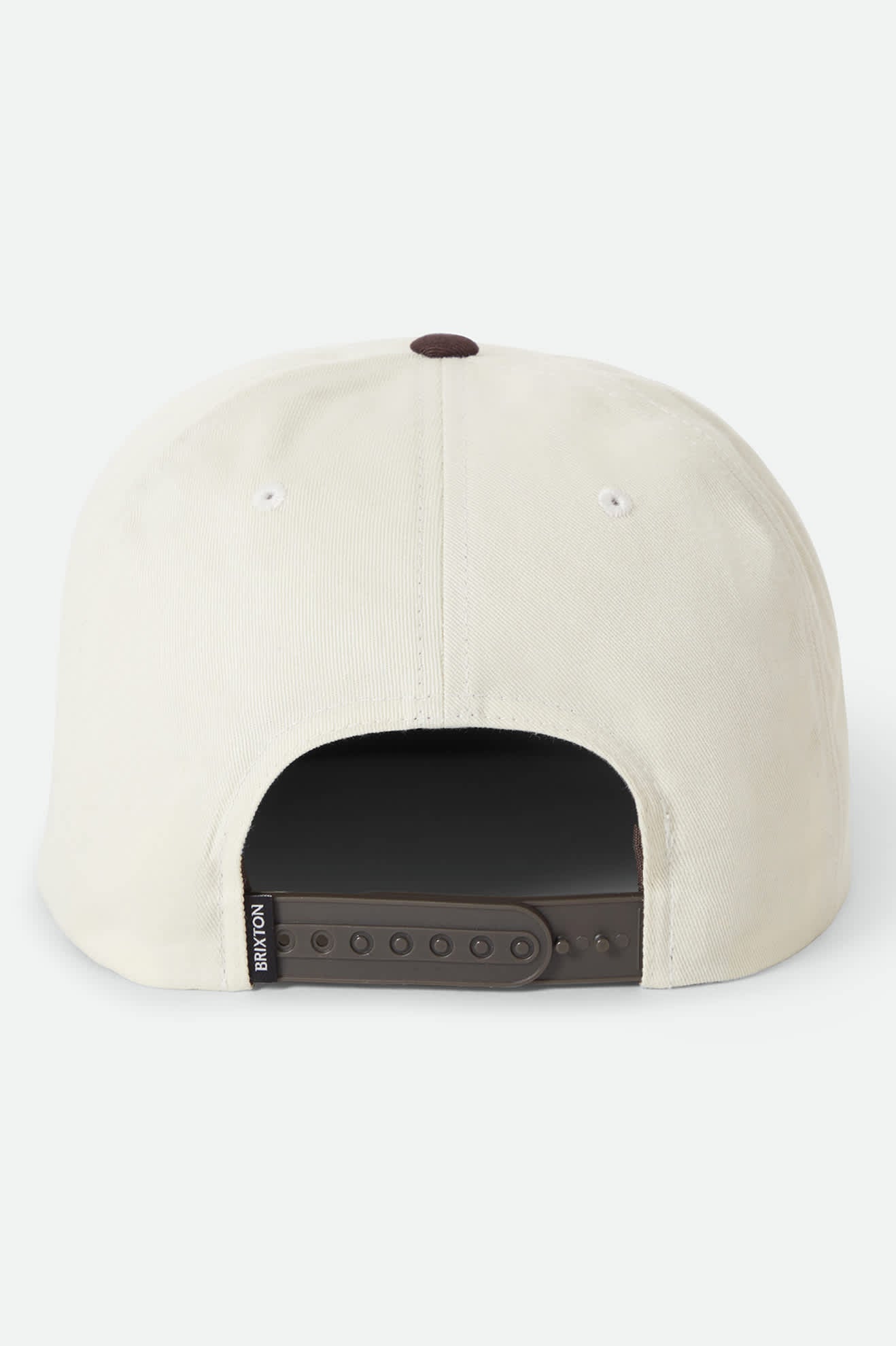 brixton-catch-and-release-snapback-cap-off-white-brown image 3