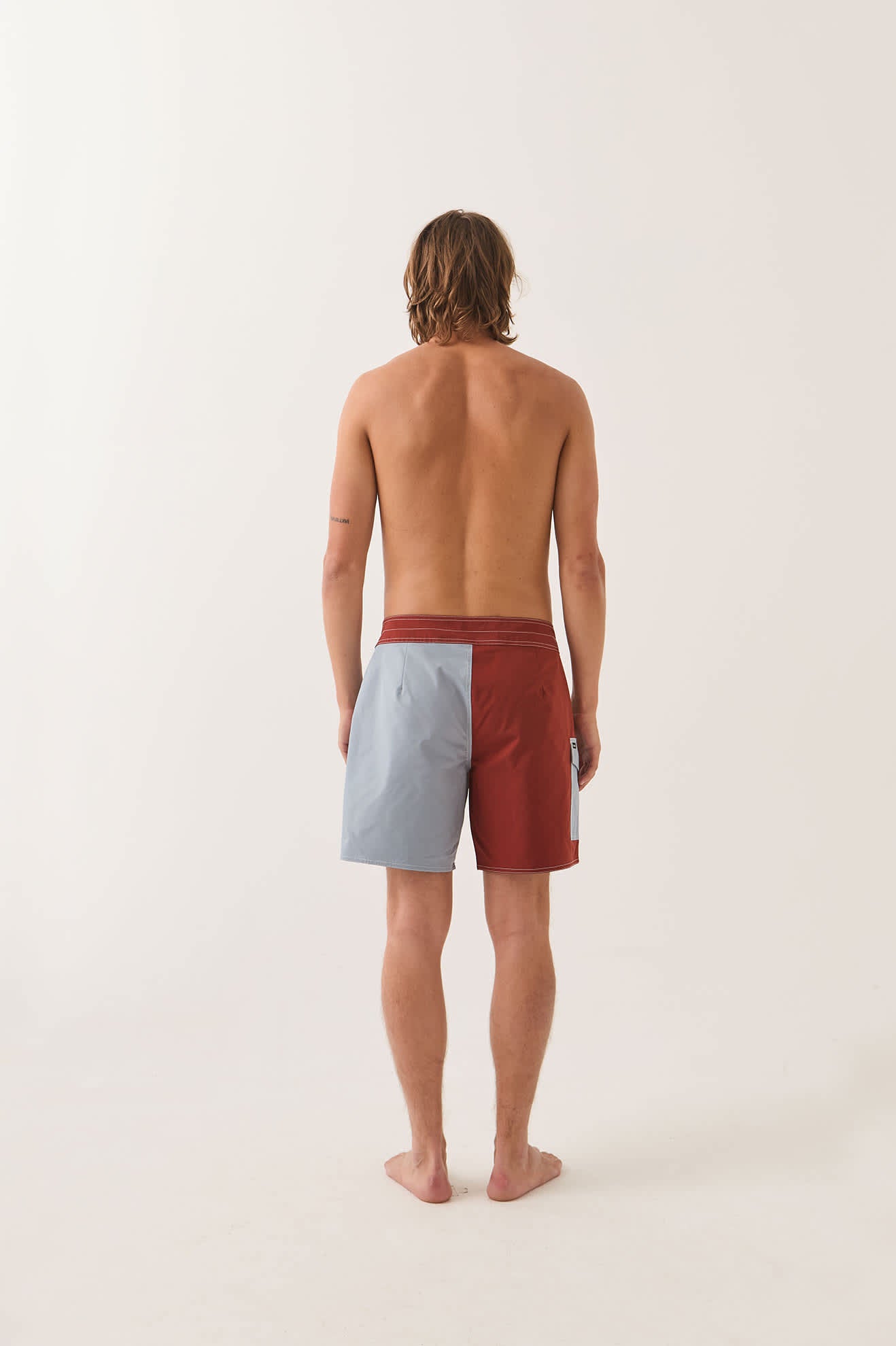 brixton-classic-trunk-17-boardshorts-dark-brick image 4