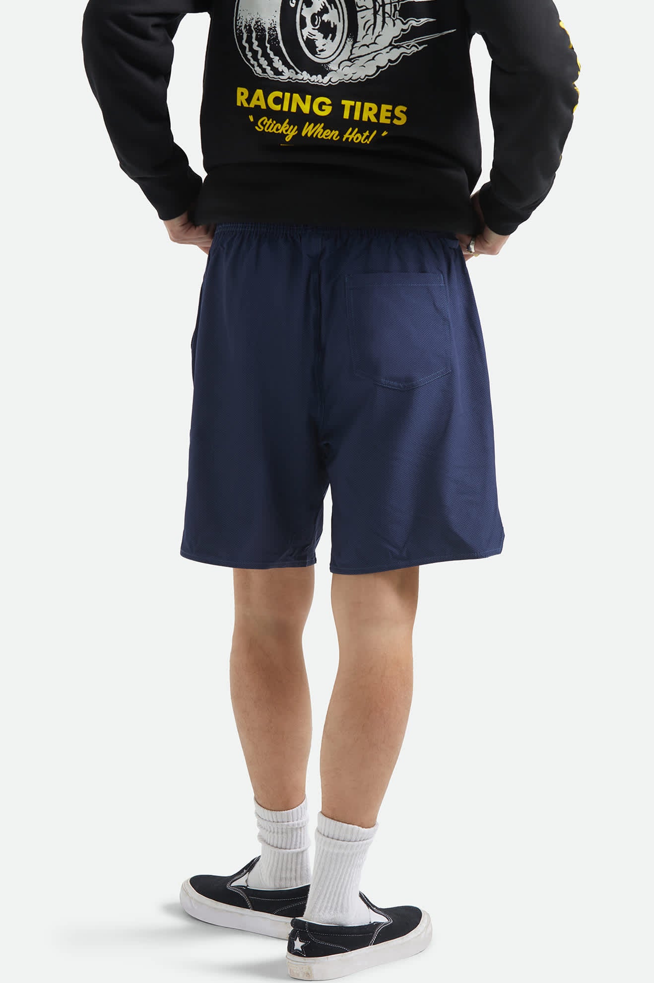 brixton-journey-active-short-midnight-blue-stretch image 4