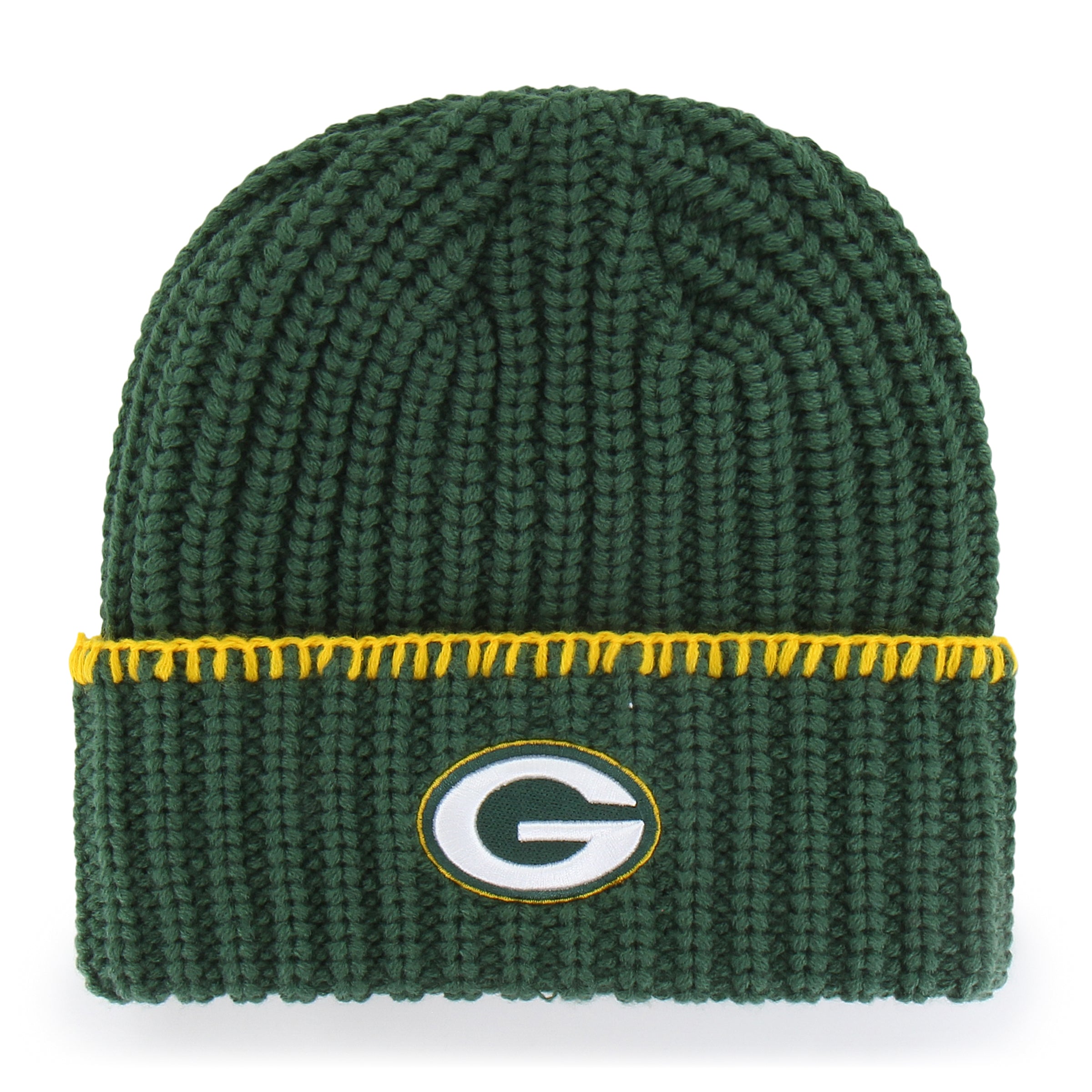 47-brand-knits-packers-blanket-stitch-beanie-gr-n-damen image 2