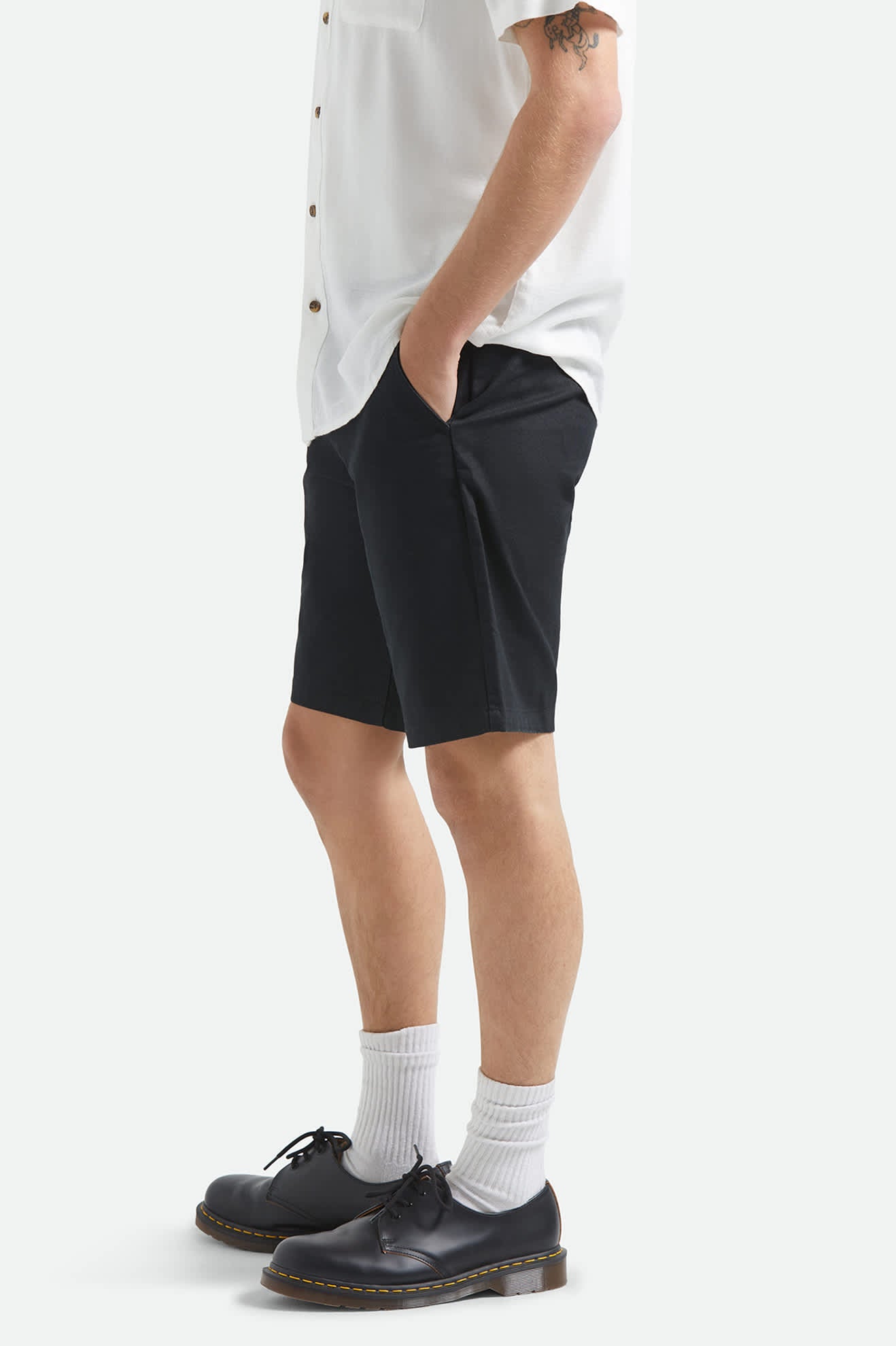 brixton-santo-chino-short-herren-shorts-black-gr-28-38 image 3