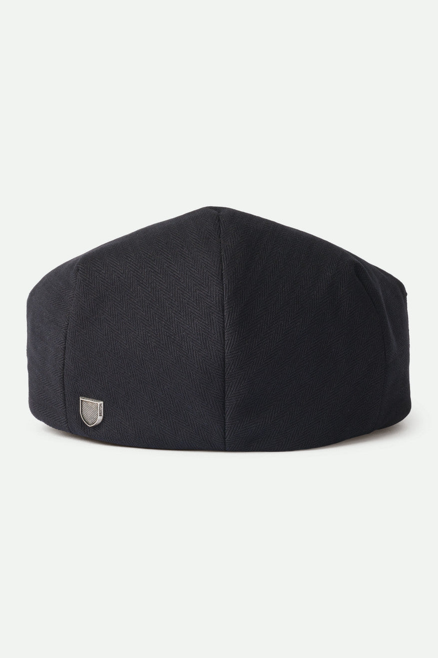 brixton-hooligan-flat-cap-black-schieberm-tze-snap-schwarz image 5