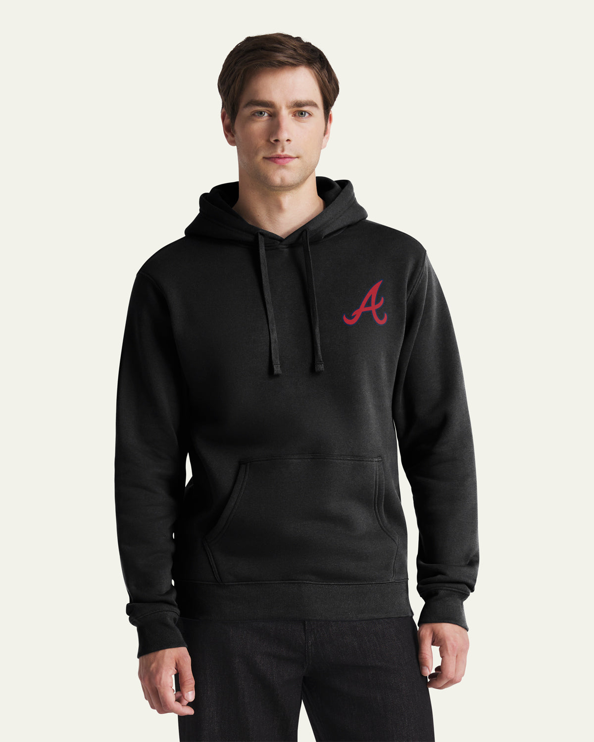 47-everyday-atlanta-braves-hoodie-schwarz-kapuze image 2