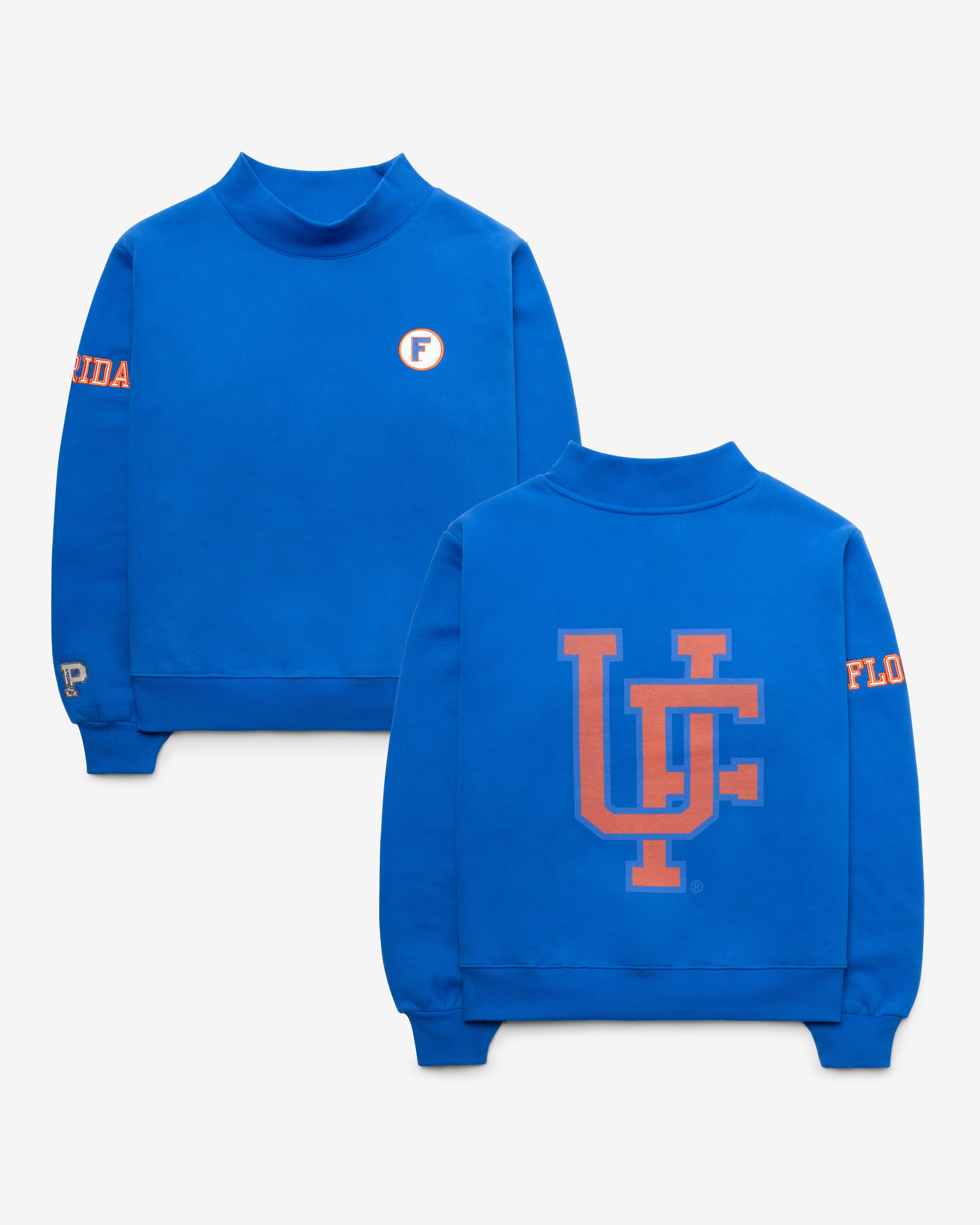 47-brand-parke-florida-gators-mockneck-pullover-royal image 1