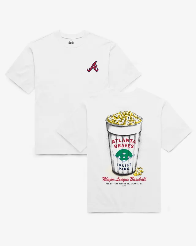 47-foundation-tee-atlanta-braves-snack-stand-t-shirt-white image 1