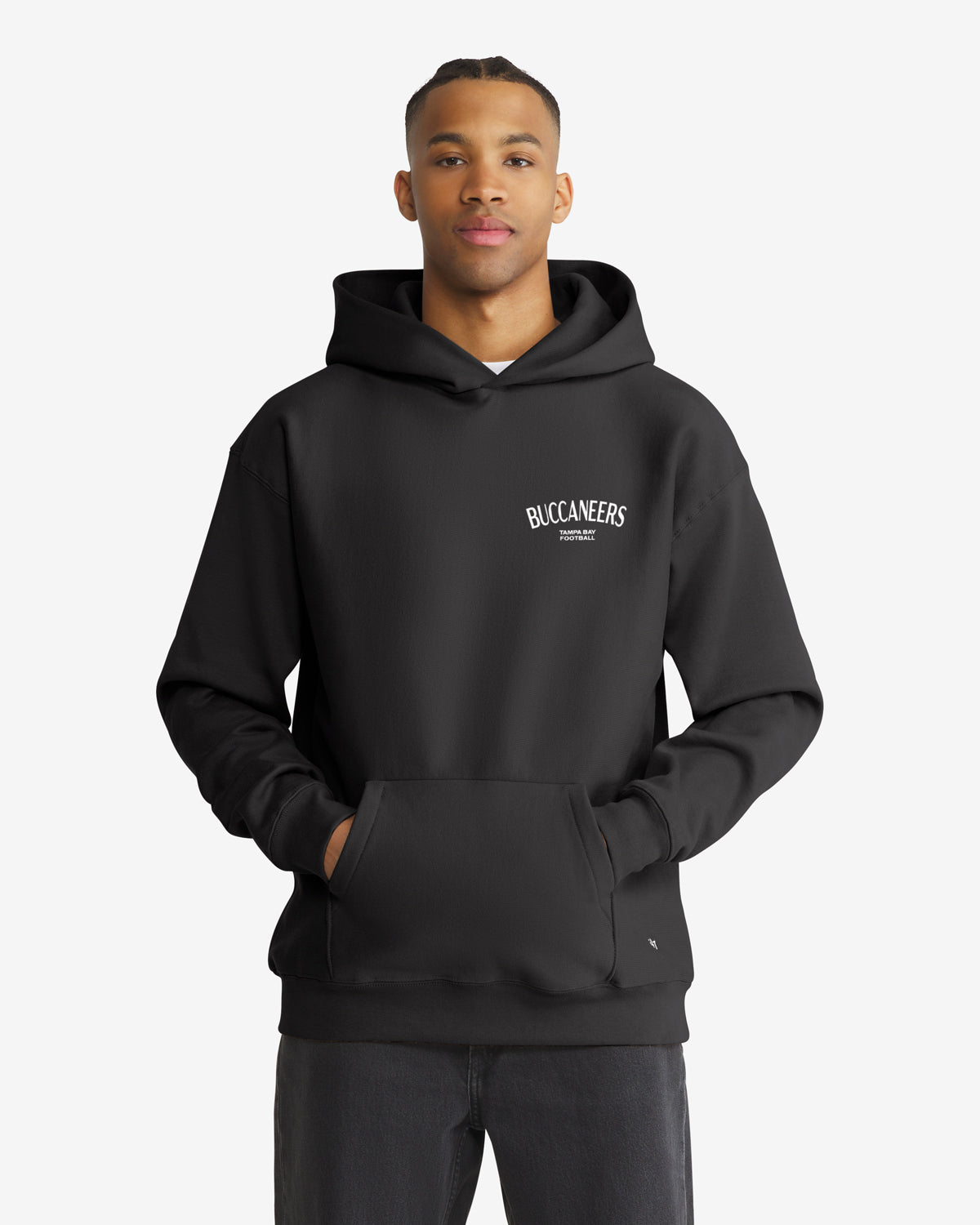 47-brand-foundation-constantine-hoodie-buccaneers-graphit-herren image 2