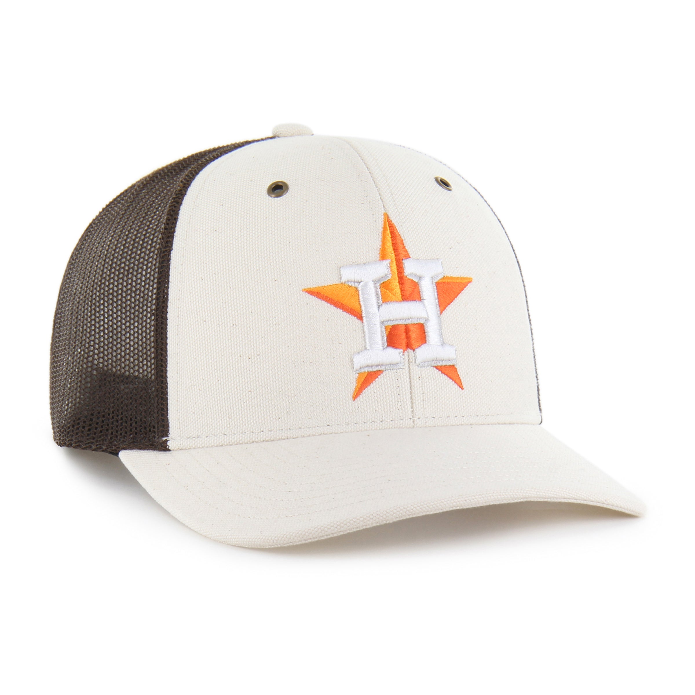 47-trucker-houston-astros-carhartt-cap-natural-mesh image 4