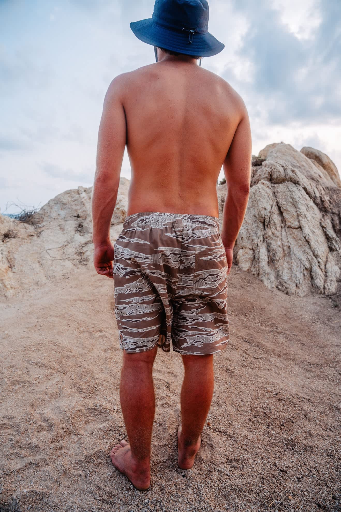 brixton-journey-active-short-shorts-desert-tiger-camo image 8