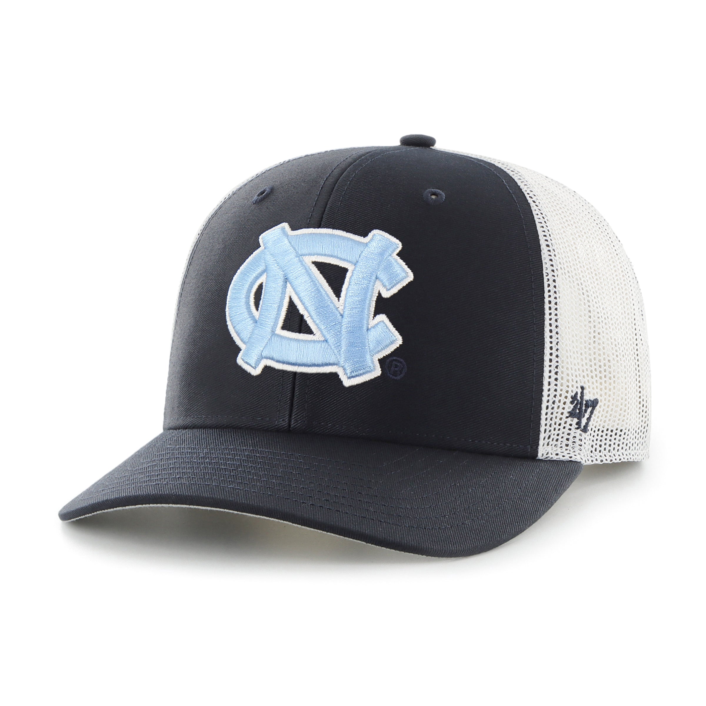 47-brand-north-carolina-tar-heels-47-trucker-cap-navy-osf image 1