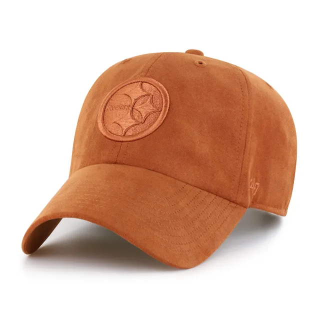 47-clean-up-pittsburgh-steelers-ballpark-suede-cap-orange image 1