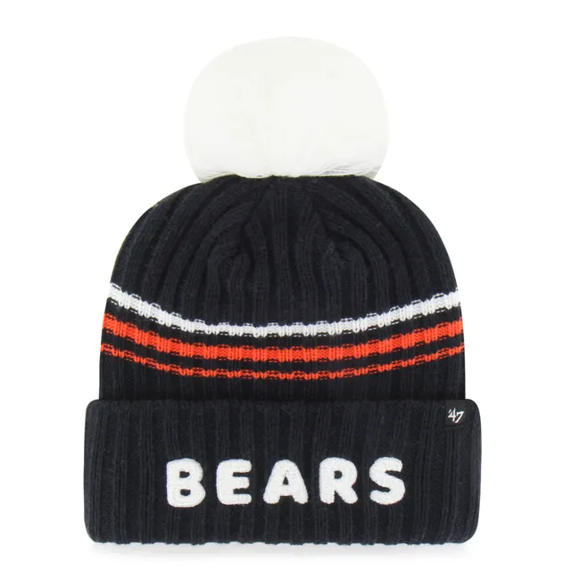47-brand-chicago-bears-fuzzy-script-cuff-knit-beanie-damen-navy image 1