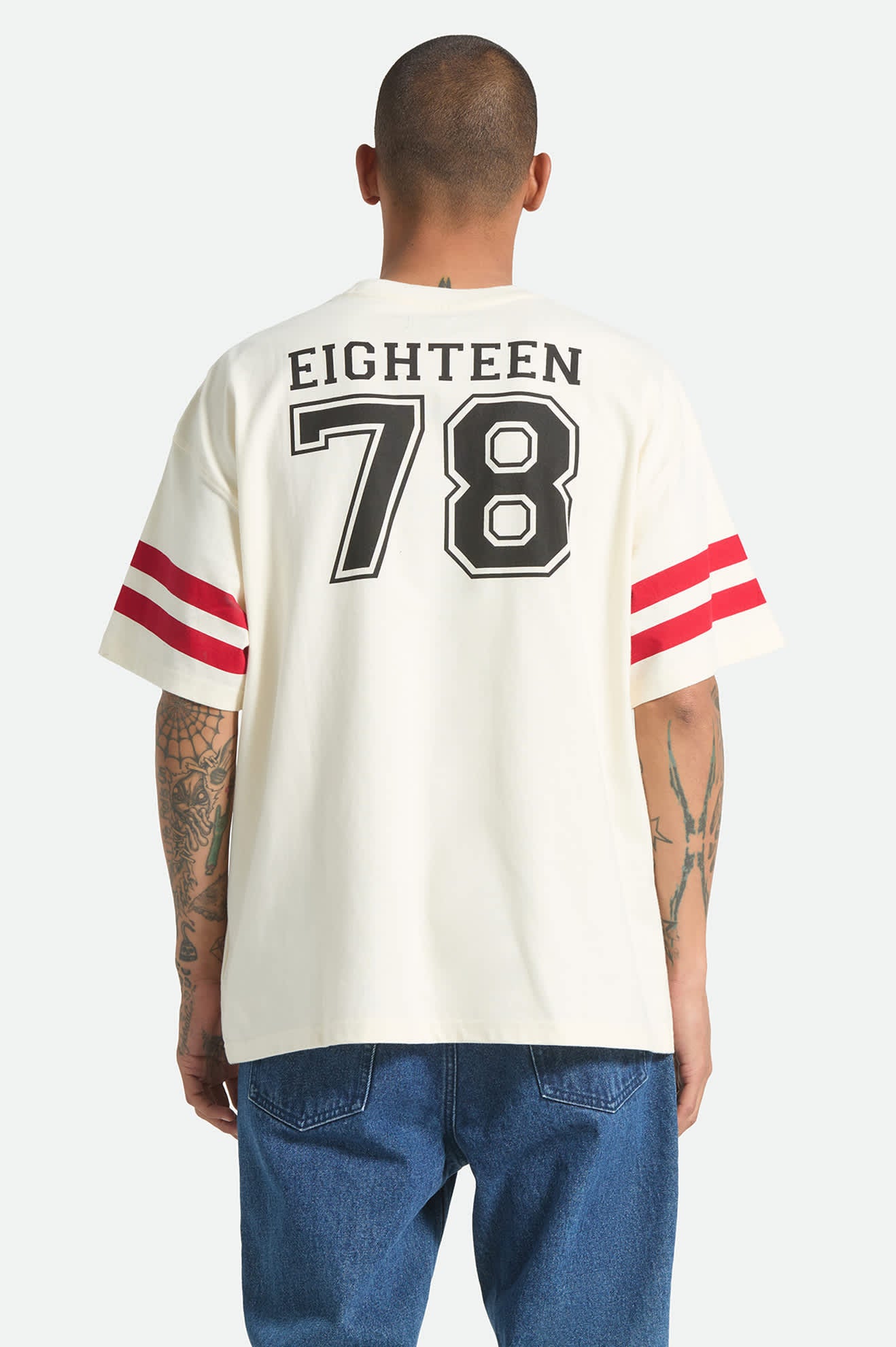 brixton-rainier-1878-oversized-t-shirt-natural-baumwolle image 4