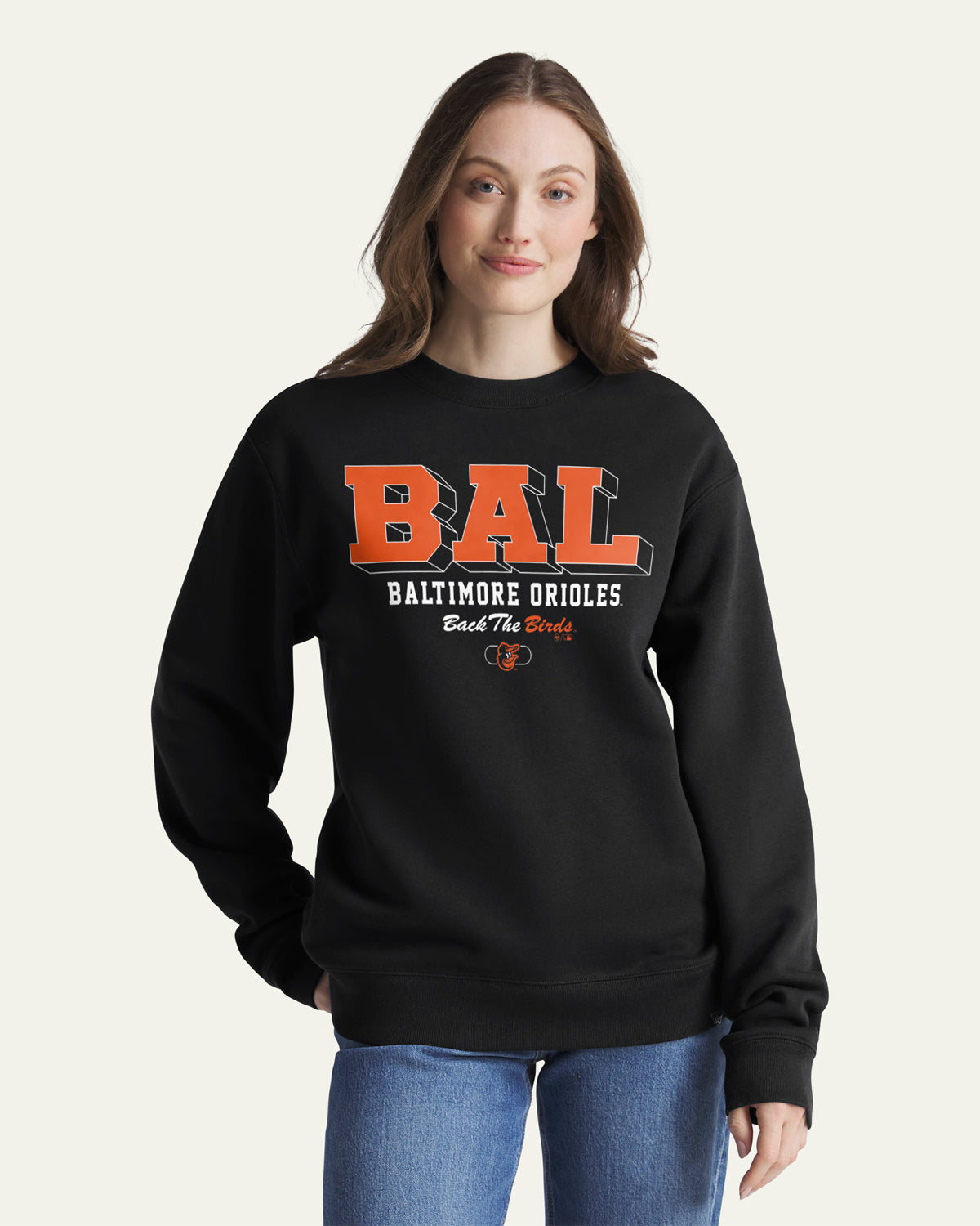 47-brand-47-headline-crew-everyday-sweatshirt-orioles-schwarz image 3