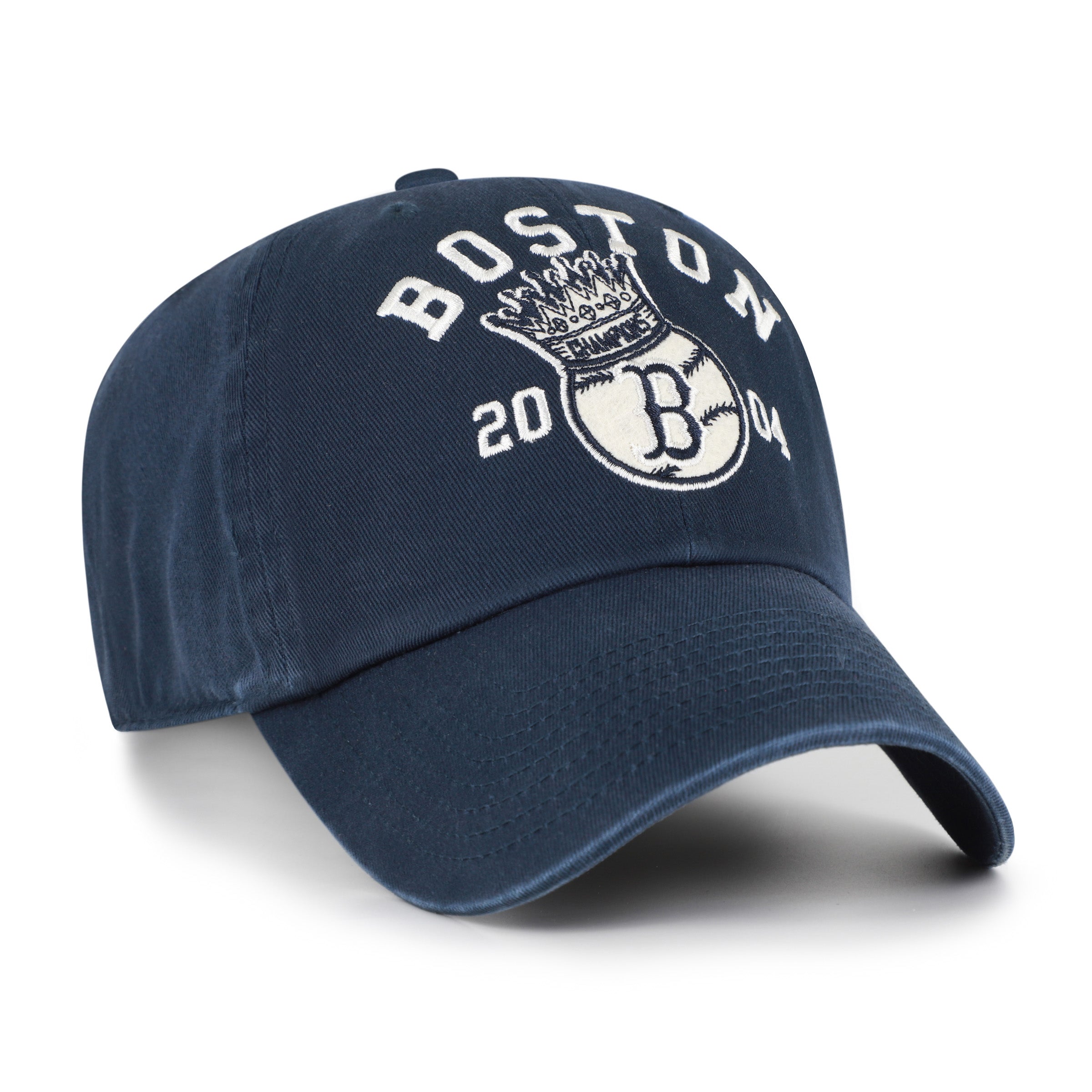 47-brand-clean-up-boston-red-sox-crown-ball-cap-navy image 3