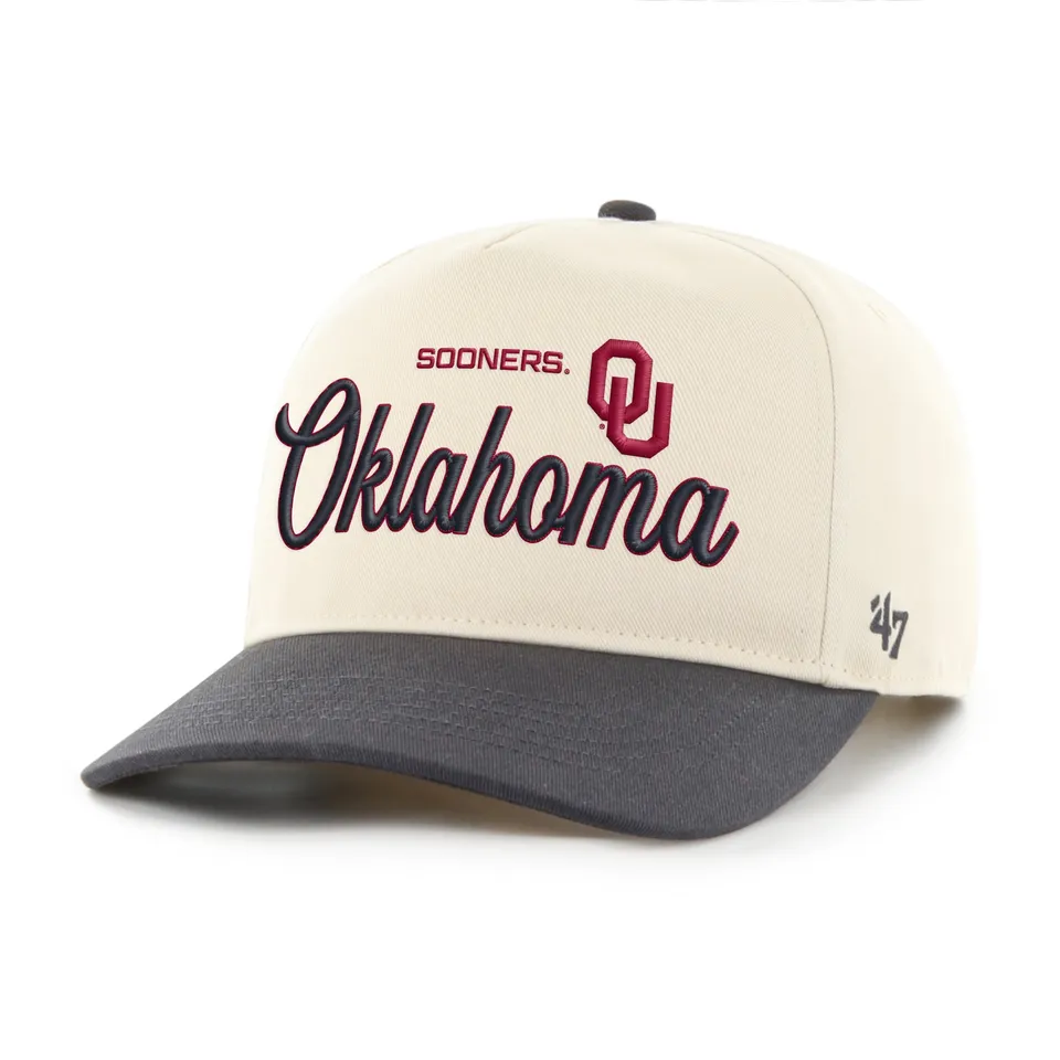 47-brand-assemble-hitch-cap-oklahoma-sooners-natural image 1