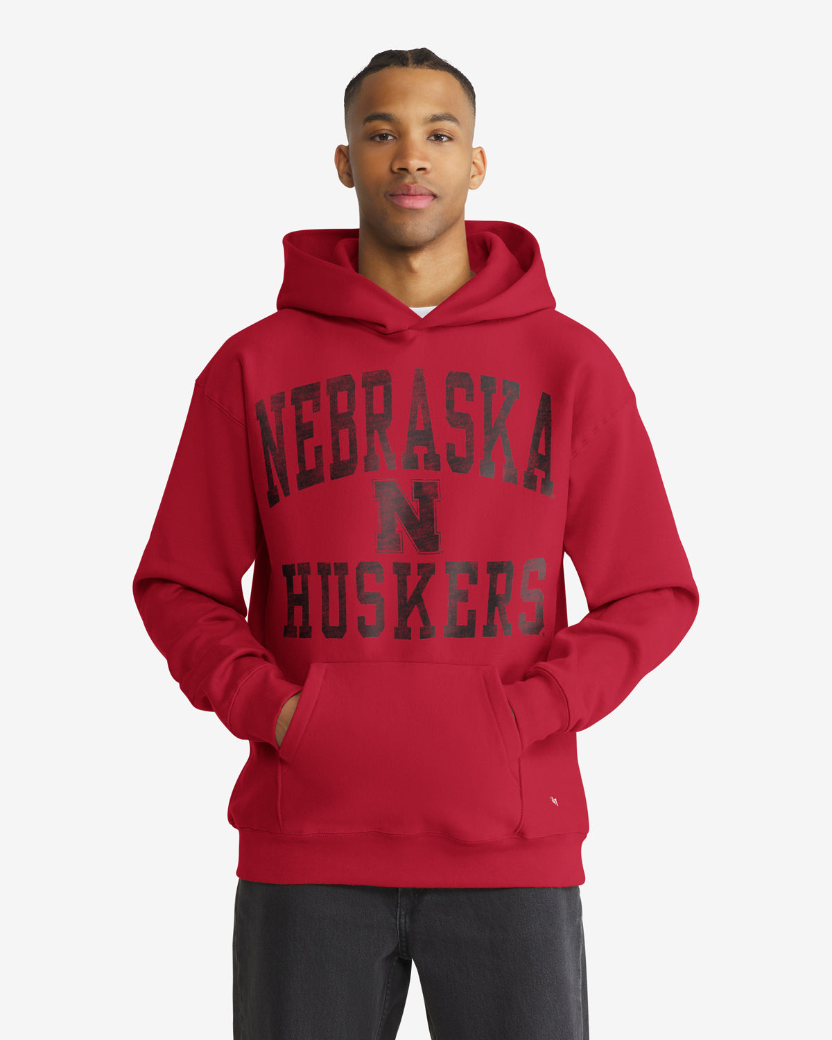 47-foundation-nebraska-cornhuskers-hoodie-rot-campus-stack image 1