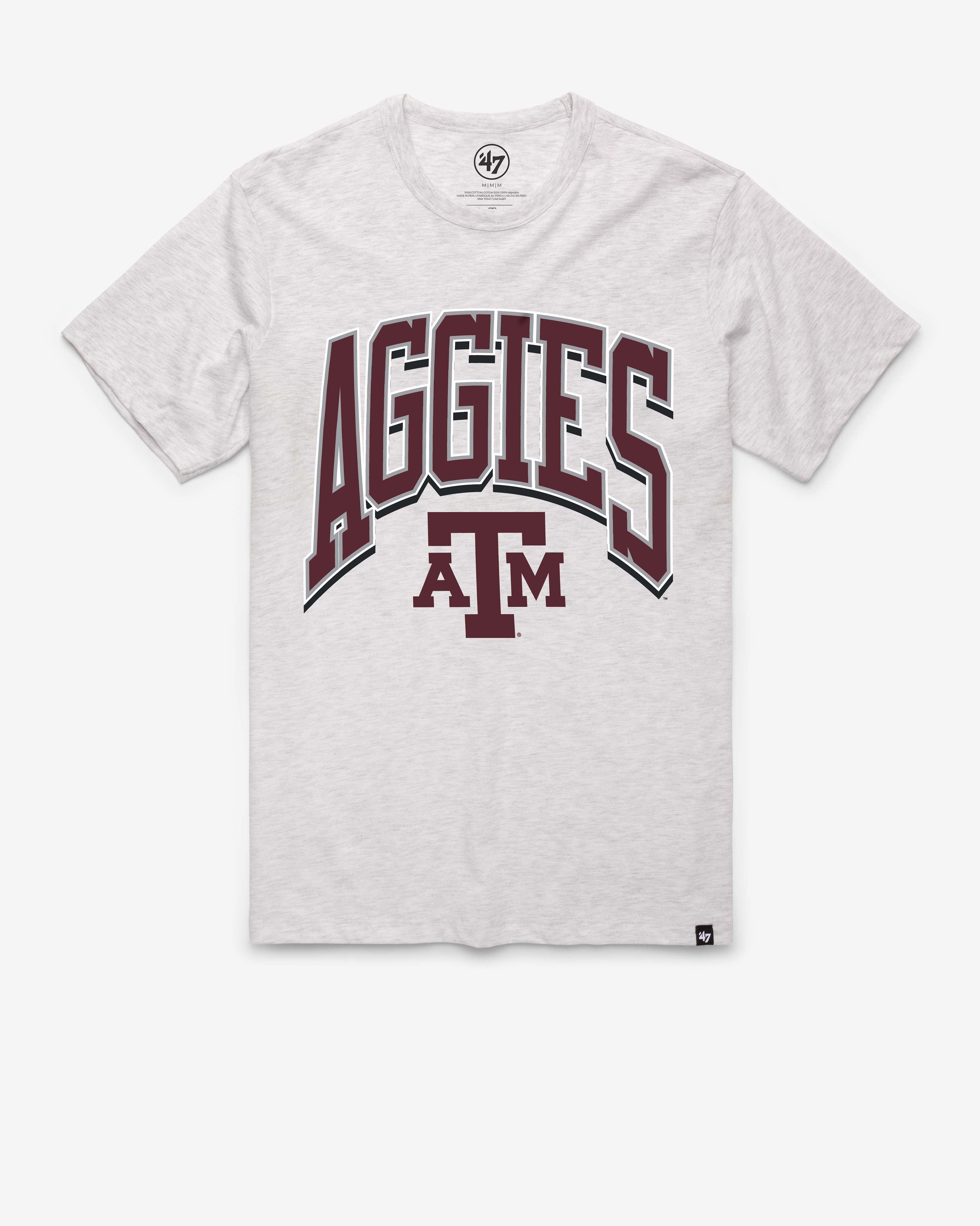 47-franklin-tee-texas-a-m-aggies-walk-tall-t-shirt-grau image 1