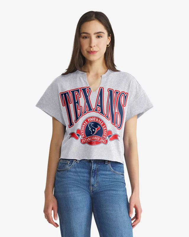 47-notch-neck-texans-t-shirt-damen-quartz-grey image 1
