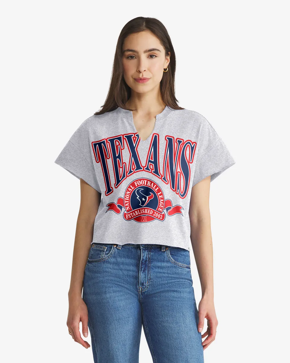 47-notch-neck-texans-t-shirt-damen-quartz-grey image 1