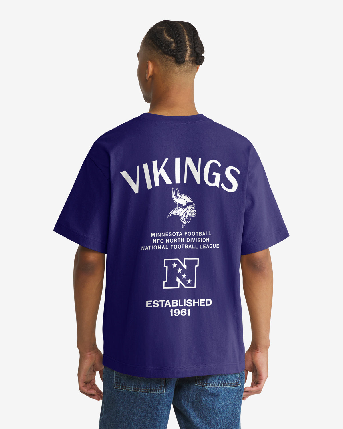 47-brand-foundation-tee-minnesota-vikings-constantine-t-shirt-purple image 1