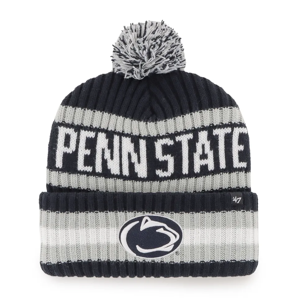 47-brand-bering-cuff-knit-m-tze-penn-state-navy image 1