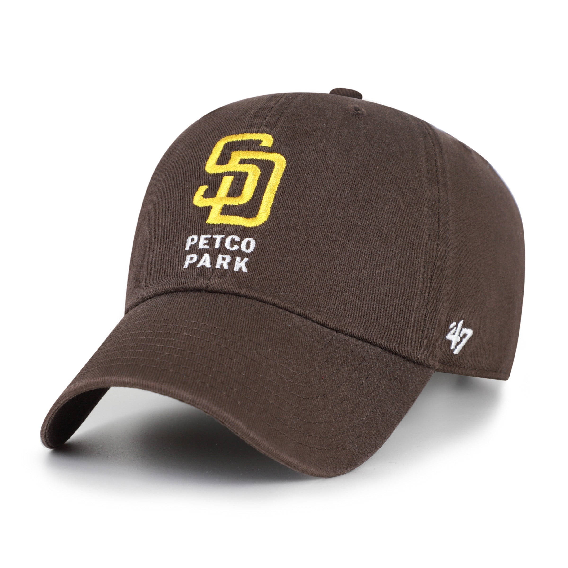 47-clean-up-bite-zone-baseball-cap-brown-padres image 4
