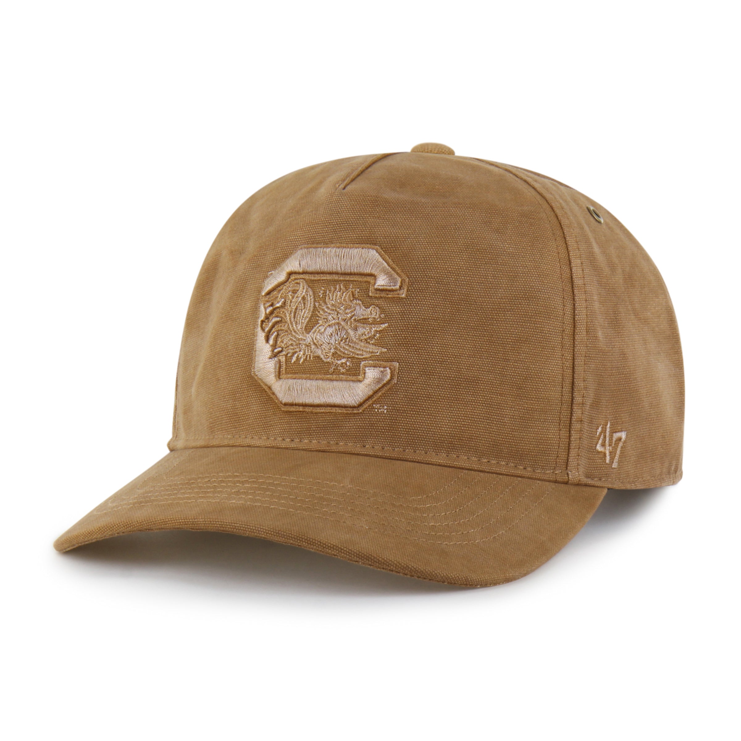 47-brand-south-carolina-gamecocks-carhartt-hitch-rf-relaxed-fit-cap-braun image 4
