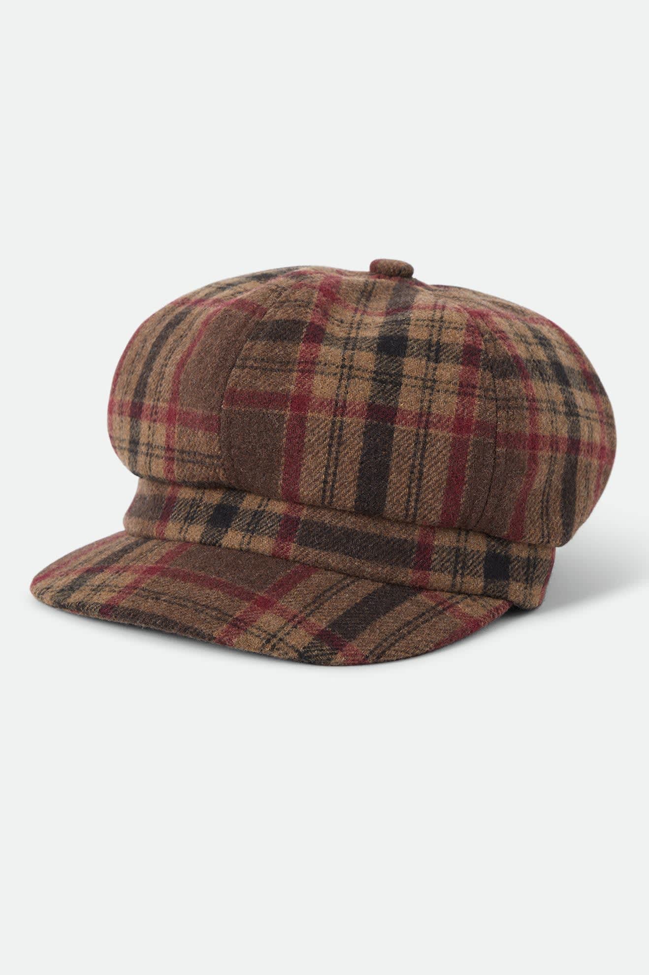 brixton-bailey-cap-sand-red-brown-baumwolle-m-l image 1