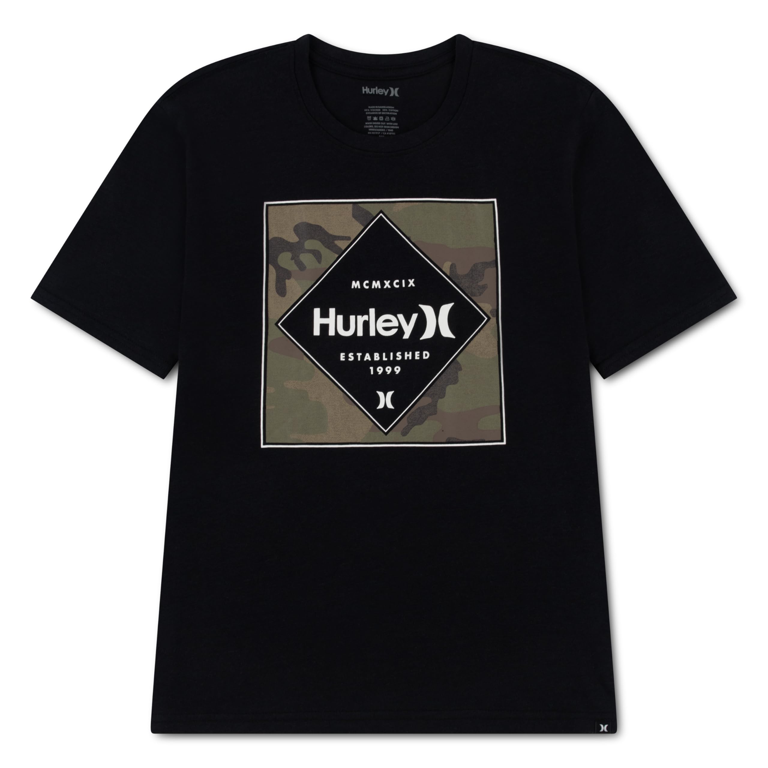 hurley-grafik-t-shirt-jungen-kurzarm-8-10-jahre image 1