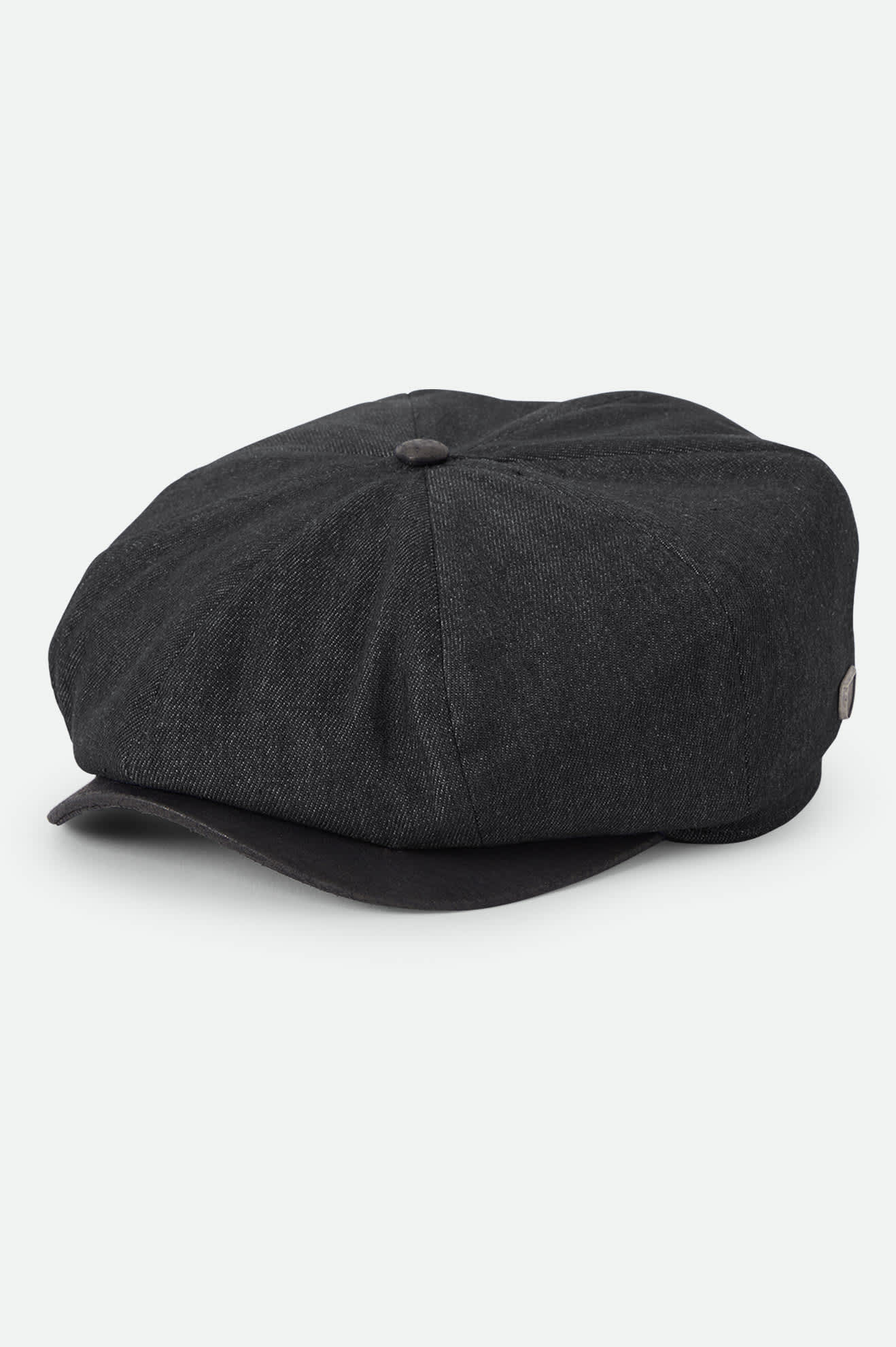 brixton-brood-baggy-flannel-snap-cap-schieberm-tze-schwarz image 1