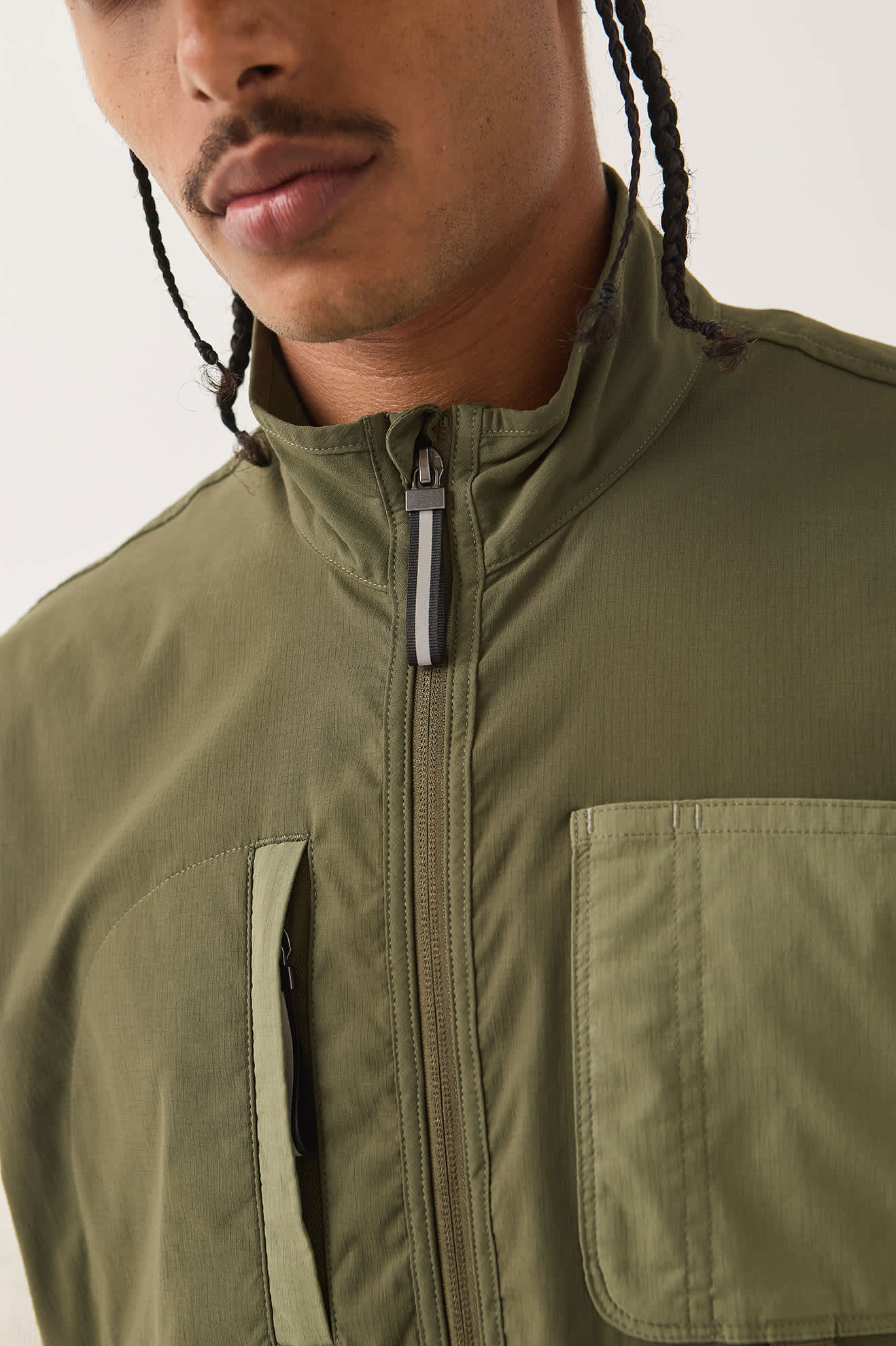 brixton-journey-utility-weste-dark-olive image 8