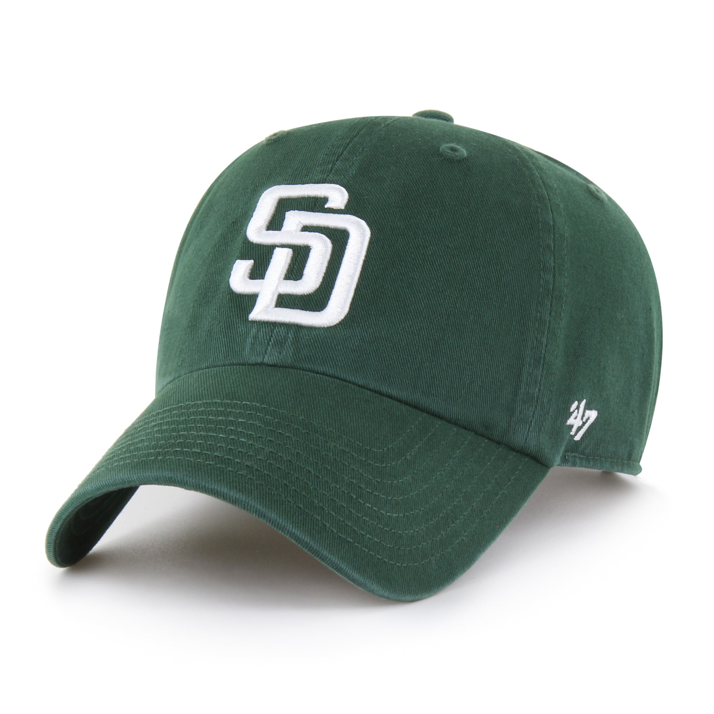 47-clean-up-san-diego-padres-cap-dunkelgr-n-verstellbar image 1