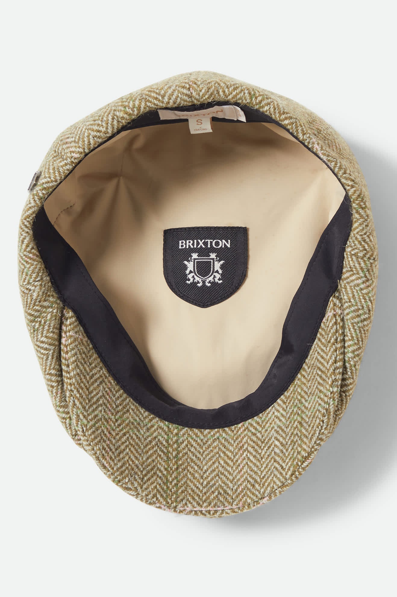 brixton-brood-newsboy-cap-sublime-green-hahnentritt-leicht image 6