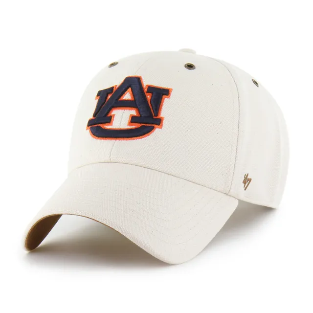 47-clean-up-auburn-tigers-carhartt-undyed-cap-natural image 1