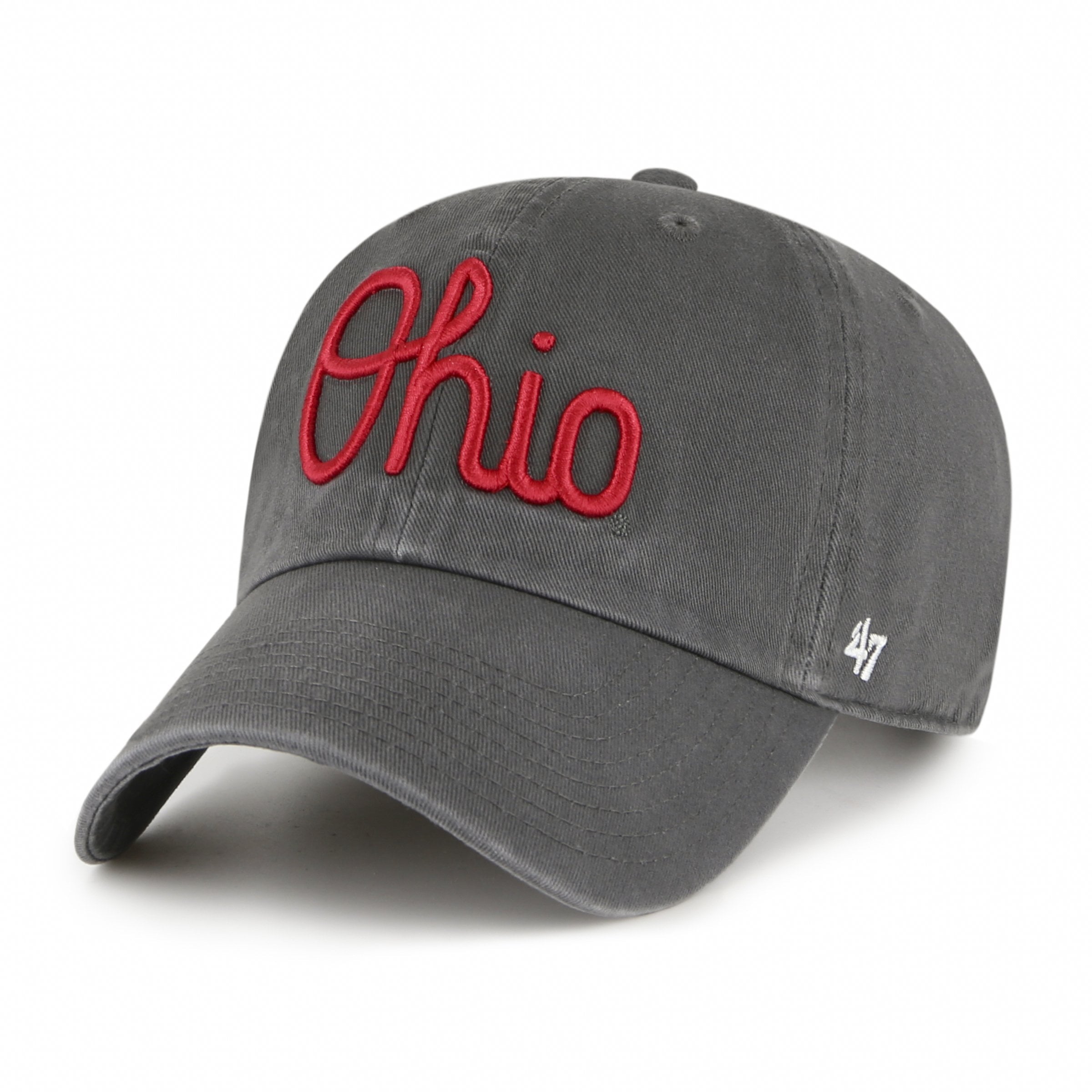 47-brand-clean-up-ohio-state-cap-charcoal-osf image 1
