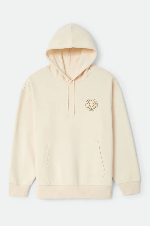 brixton-crest-ii-hood-hoodie-whitecap-baumwollfleece image 1