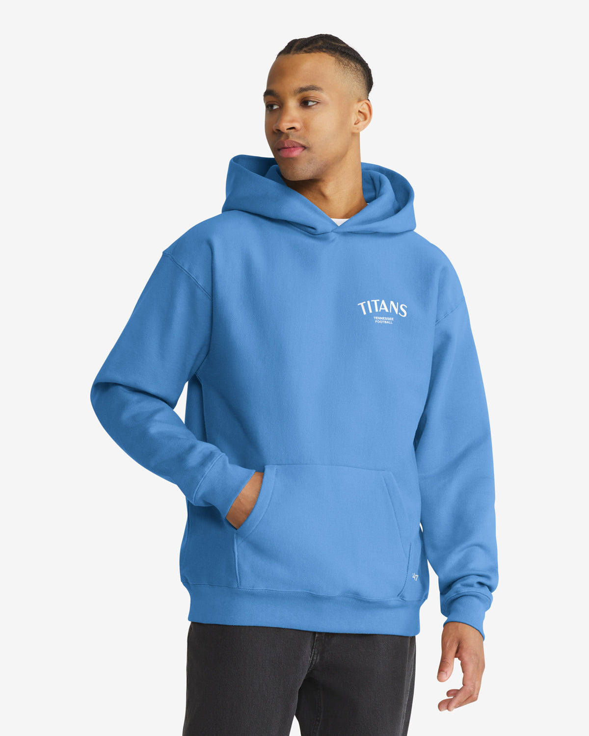 47-brand-foundation-constantine-hoodie-titans-periwinkle-herren image 2