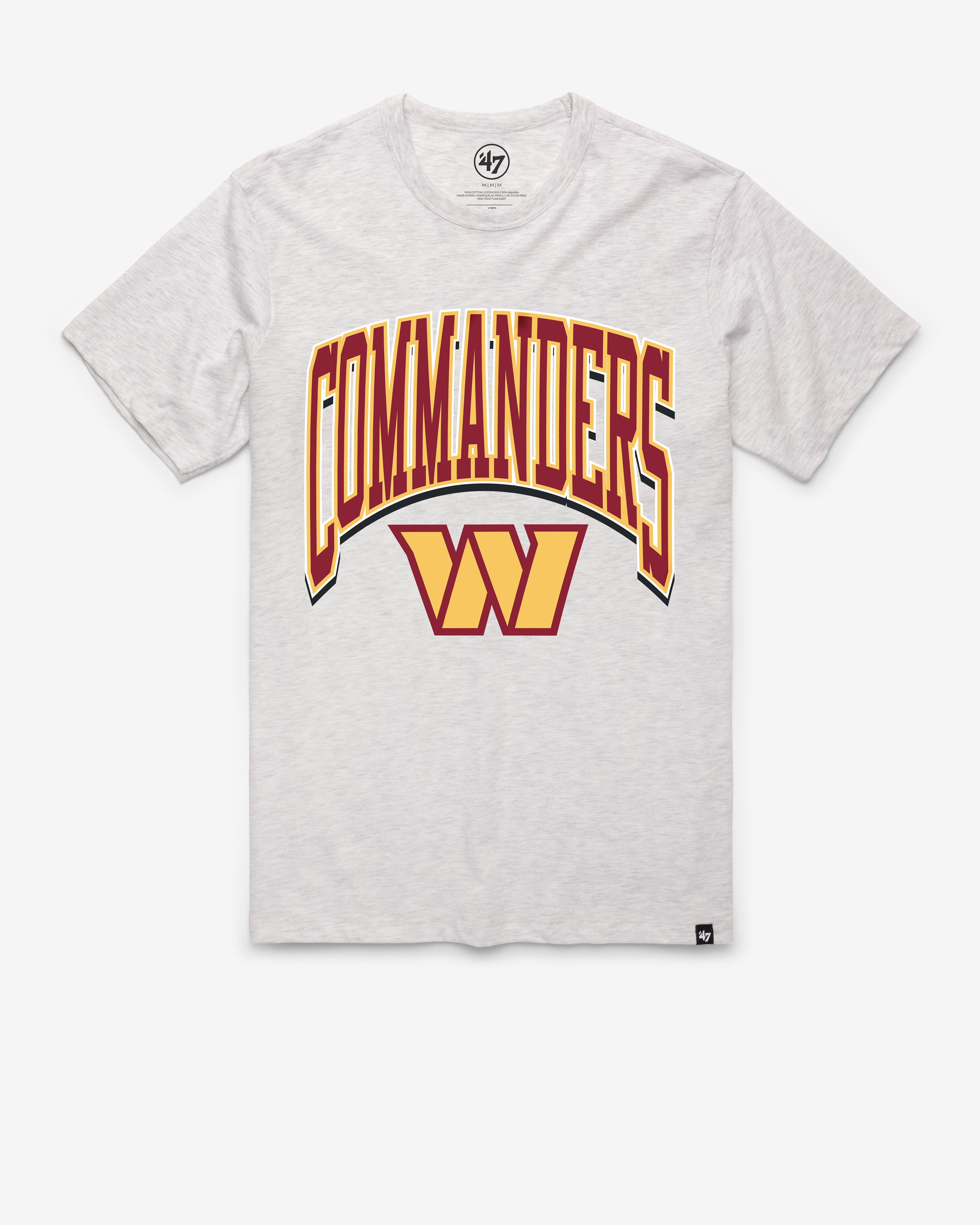 47-franklin-washington-commanders-t-shirt-relay-grey-herren image 1
