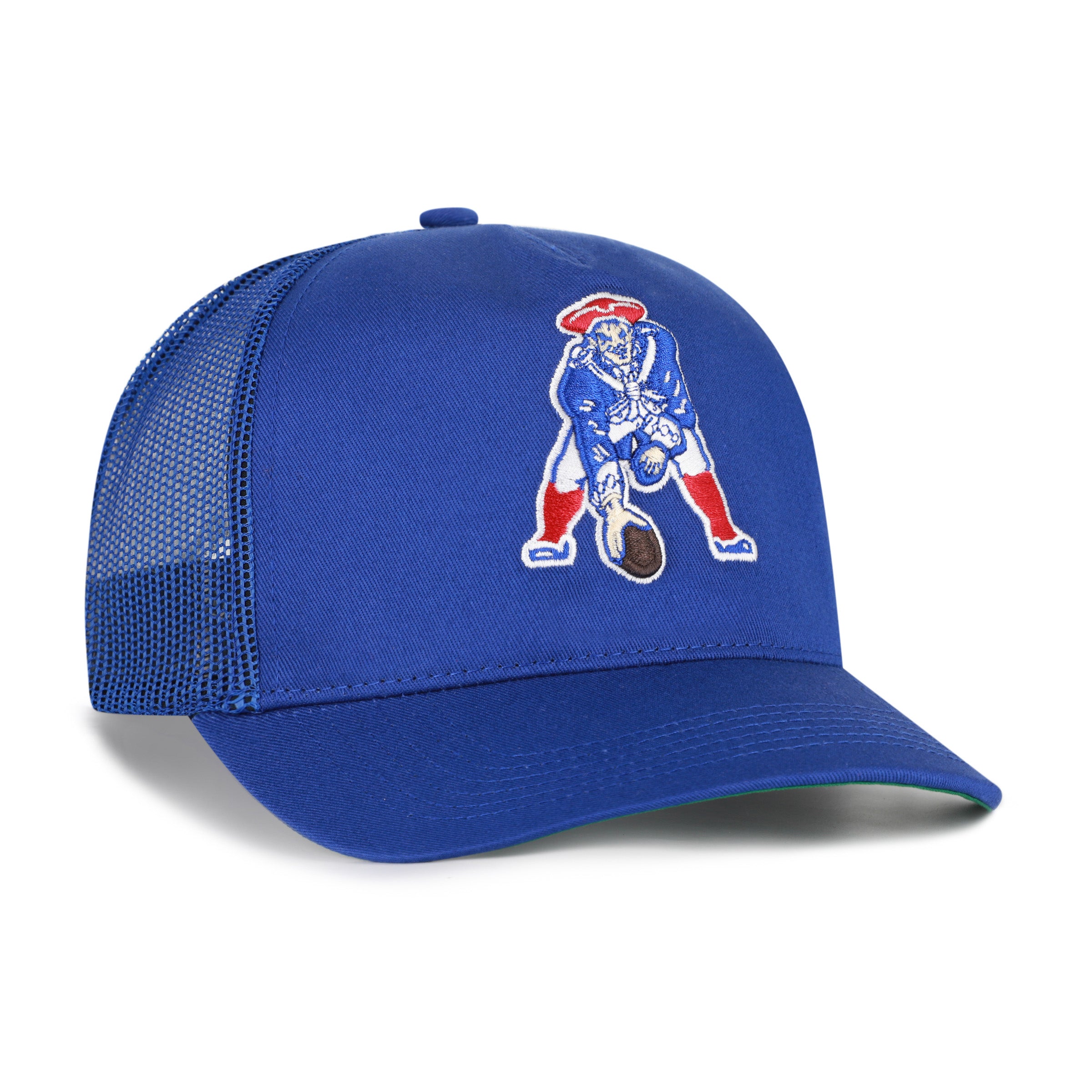 47-hitch-new-england-patriots-cap-royal-snapback-mesh image 3