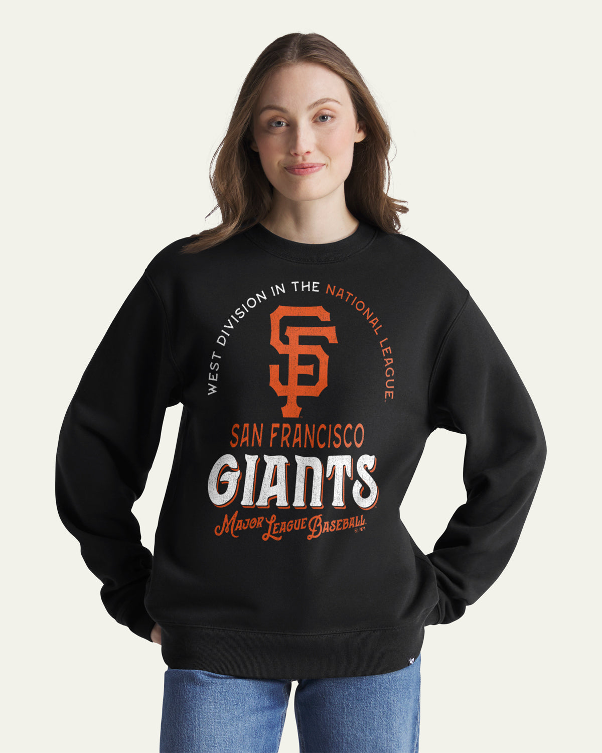 47-headline-crew-san-francisco-giants-sweatshirt-schwarz image 3