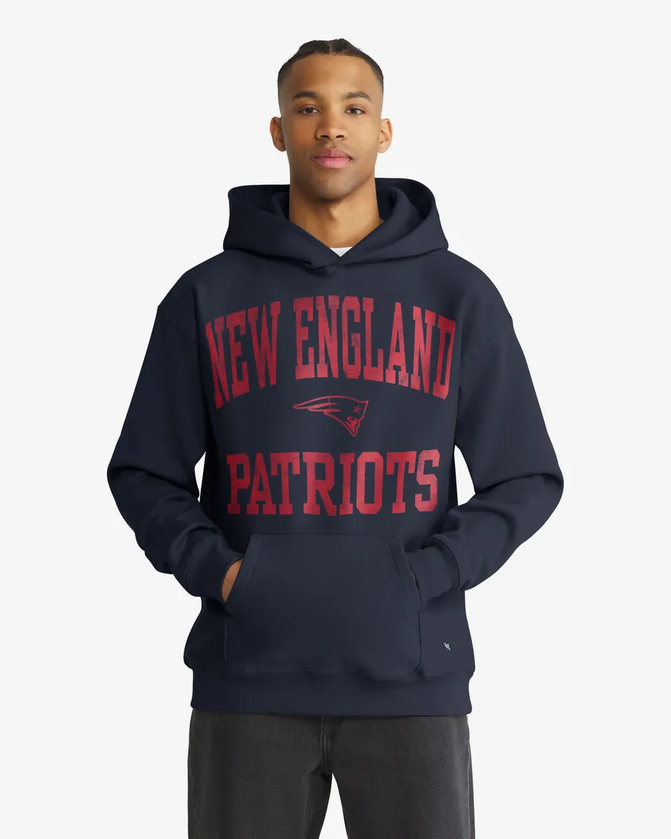 47-foundation-hood-patriots-hoodie-navy-campus-stack-fleece image 1