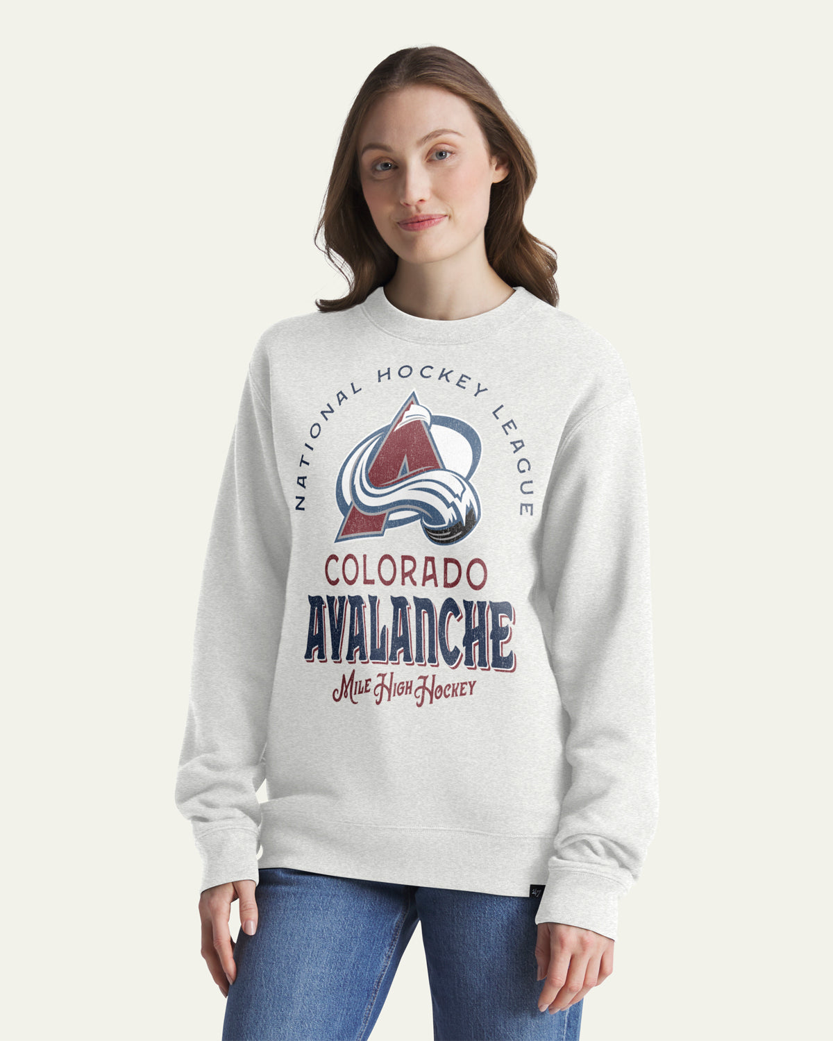47-headline-crew-colorado-avalanche-juggletoss-sweatshirt-grau image 3
