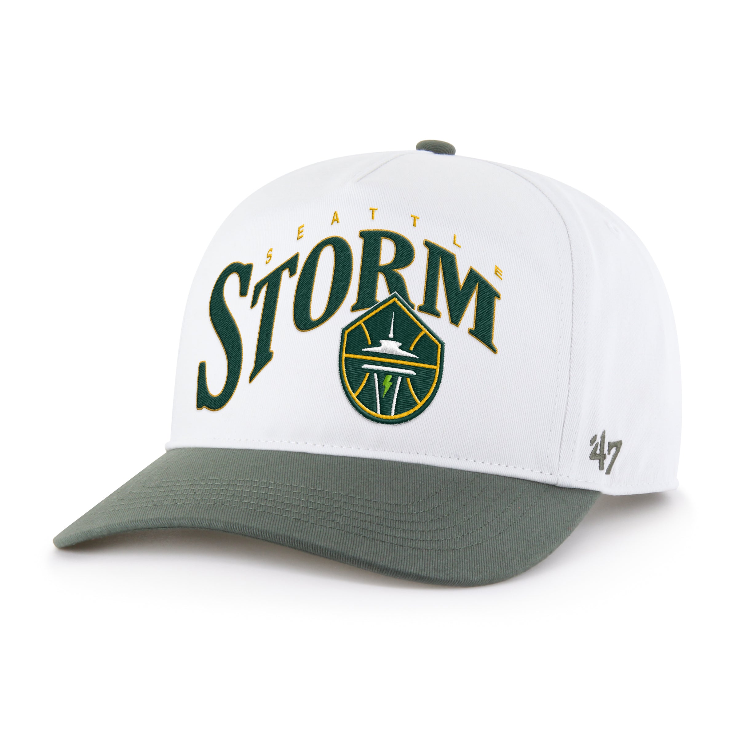47-brand-47-hitch-seattle-storm-cap-white-snapback image 1