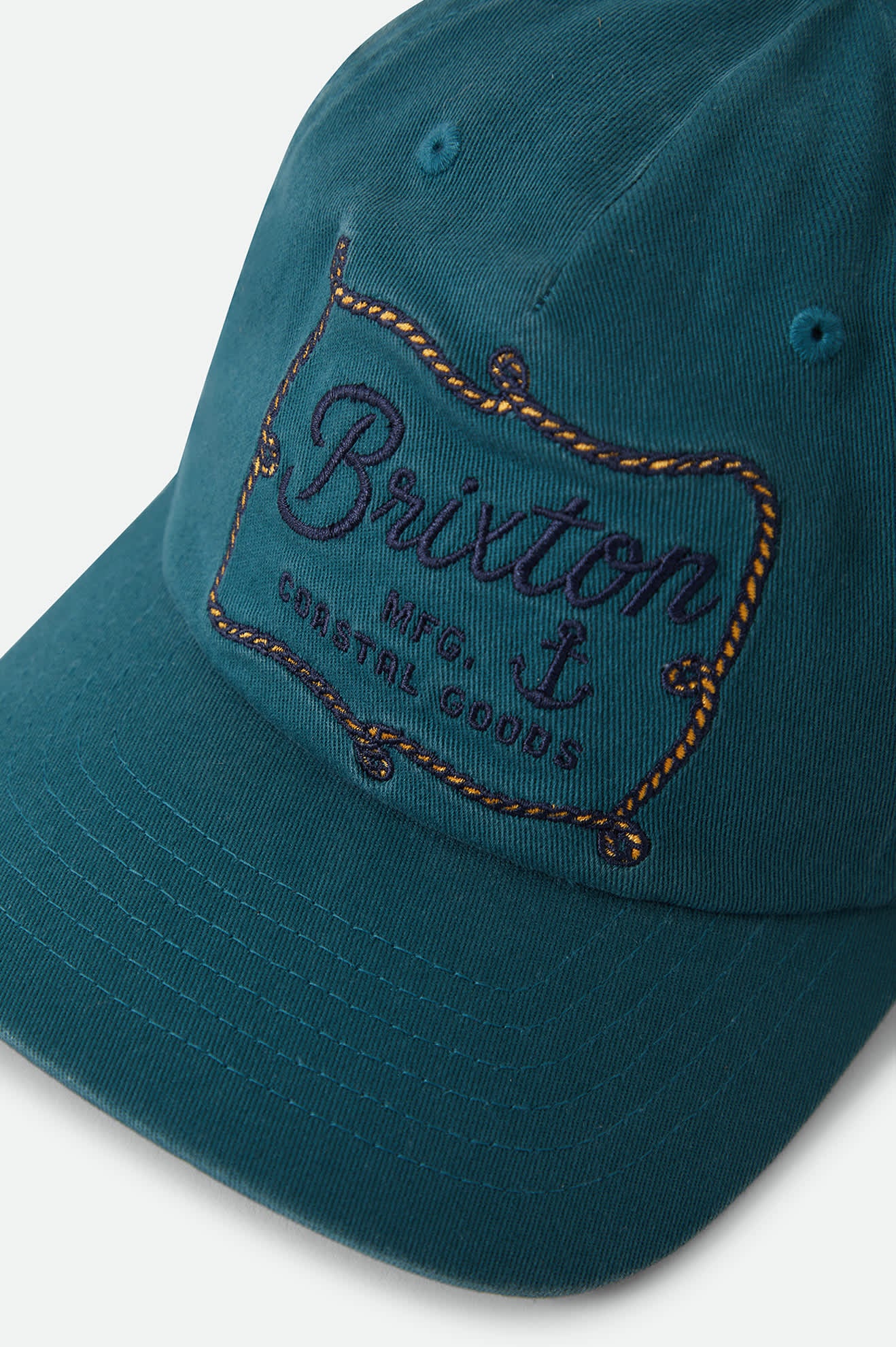 brixton-anchor-alpha-snapback-cap-ocean-breeze-blau image 3