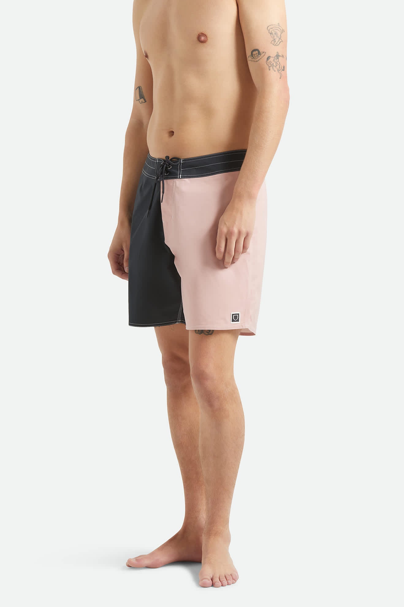 brixton-classic-trunk-17-boardshorts-schwarz image 3