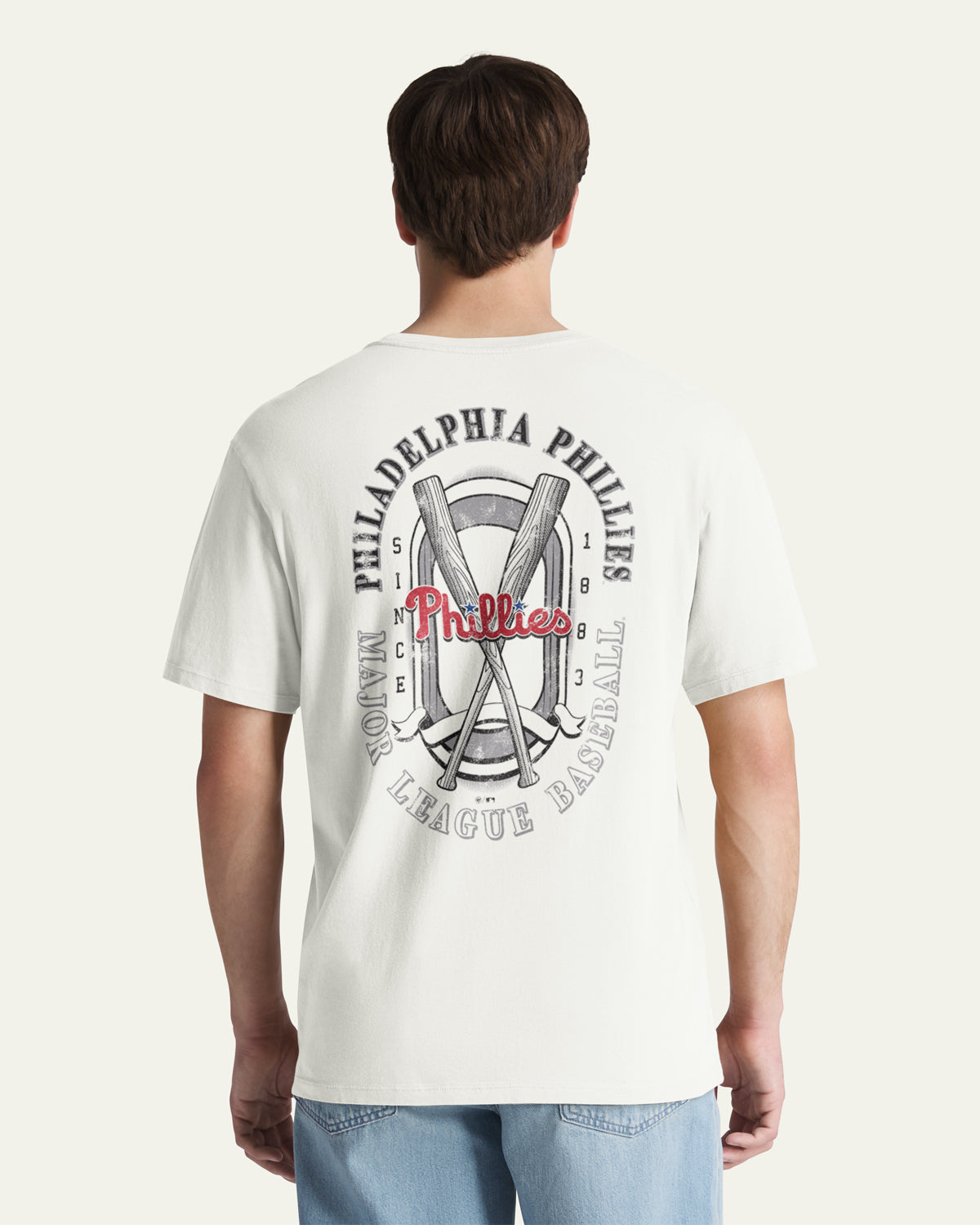 47-brand-everyday-philadelphia-phillies-oval-sport-t-shirt-sandstone image 1