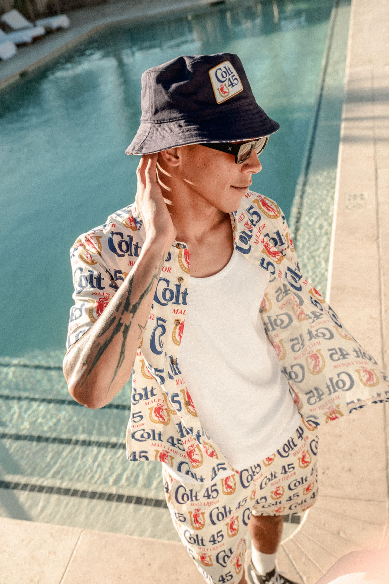 brixton-colt-45-kurzarmhemd-multi-print-stretch image 8