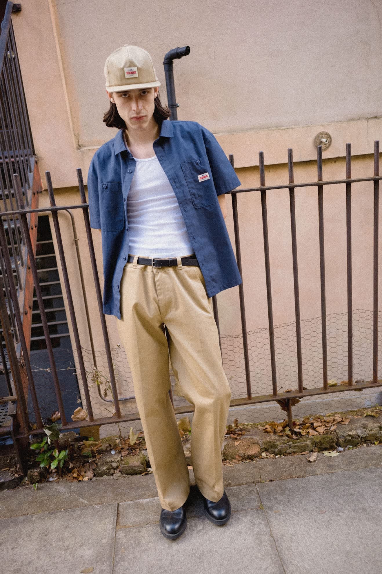brixton-trademark-chino-hose-british-khaki-herren image 8