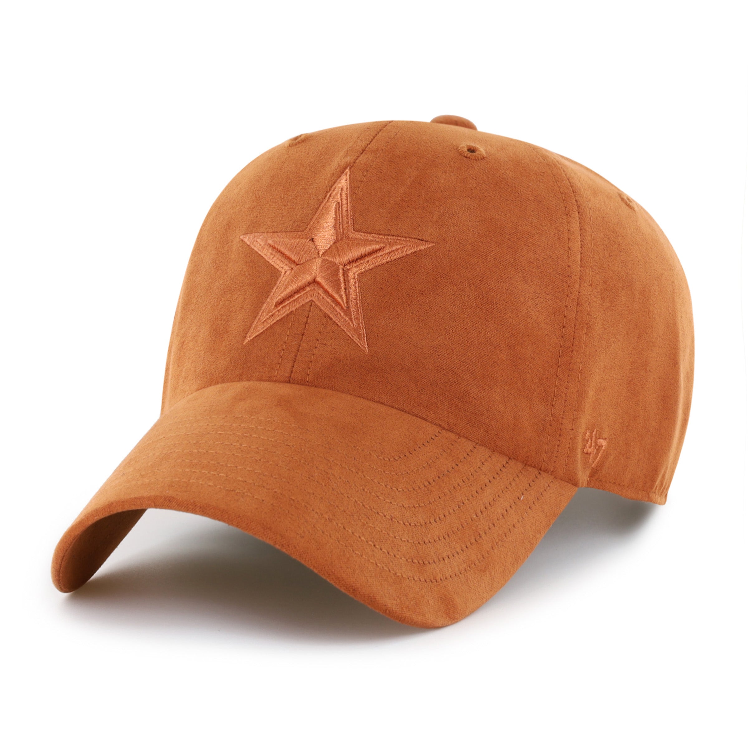 47-brand-clean-up-dallas-cowboys-cap-burnt-orange-suede image 1