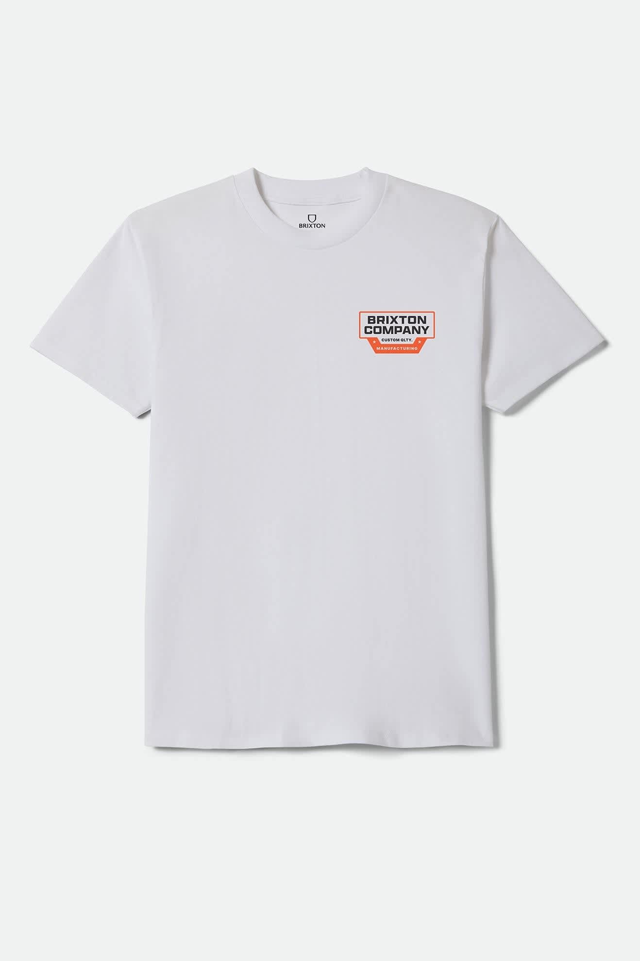 brixton-reeves-standard-t-shirt-white-baumwolle image 1